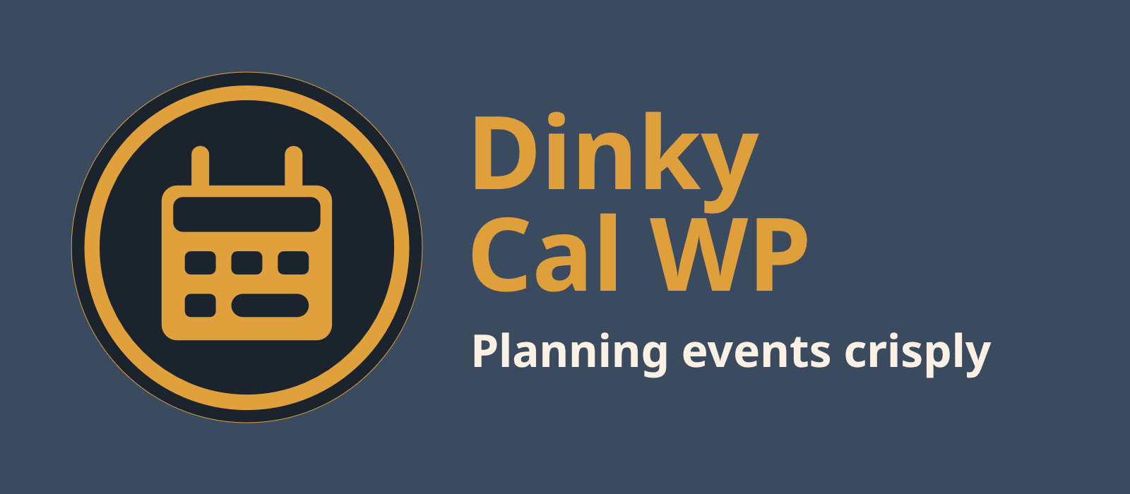 DinkyCal WP Cover